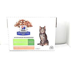 Produktbild von Hill's Prescription Diet Feline Metabolic Advanced Weight Solution Huhn Nassfutter - 12 x 85 g