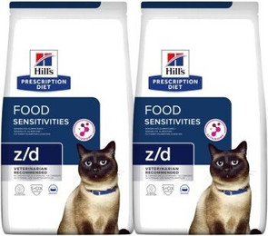 Produktbild von Hill's Prescription Diet Food Sensitivities z/d Original - 2 x 3 kg