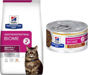 Produktbild von Hill's Prescription Diet Gastrointestinal Biome mit Huhn - 6 x 82 g