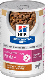 Produktbild von Hill's Prescription Diet Gastrointestinal Biome Ragout mit Huhn - 12 x 354 g