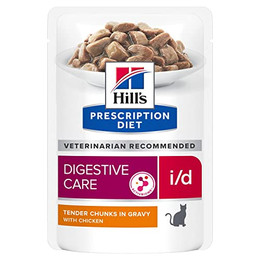 Produktbild von Hill's Prescription Diet i/d Digestive Care Katzenfutter mit Huhn - 12 x 85 g
