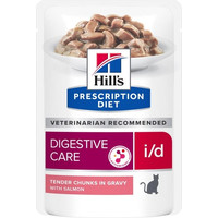 Produktbild von Hill's Prescription Diet i/d Digestive Care Lachs Katzenfutter - 12 x 85 g