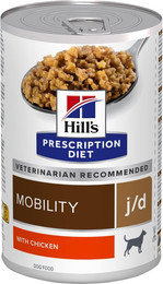 Produktbild von Hill's Prescription Diet j/d Nassfutter für Hunde mit Huhn - 48 x 370 g