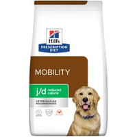 Produktbild von Hill's Prescription Diet j/d Reduced Calorie Joint Care mit Huhn - 2 x 12 kg