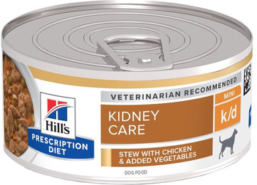 Produktbild von Hill's Prescription Diet k/d Kidney Care Ragout mit Huhn - 48 x 156 g