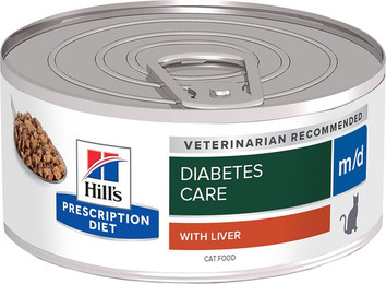 Produktbild von Hill's Prescription Diet m/d Diabetes Care Katzenfutter nass - 12 x 156 g