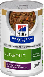 Produktbild von Hill's Prescription Diet Metabolic Gewichtsmanagement mit Rind & Gemüse - 12 x 354 g