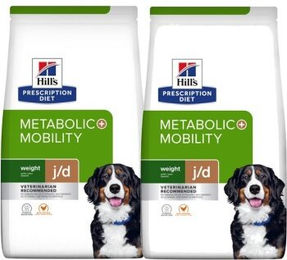 Produktbild von Hill's Prescription Diet Metabolic + Mobility Hundefutter - 2 x 12 kg