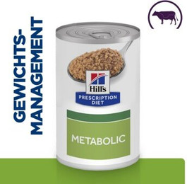 Produktbild von Hill's Prescription Diet Metabolic Nassfutter für Hunde - 12 x 370 g
