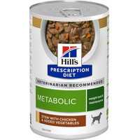Produktbild von Hill's Prescription Diet Metabolic Ragout mit Huhn & Gemüse - 24 x 354 g