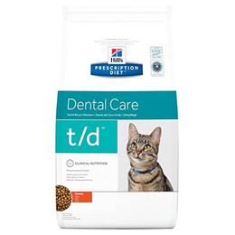 Produktbild von Hill's Prescription Diet t/d Katzenfutter mit Huhn - 1,5 kg