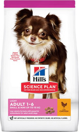 Produktbild von Hill's Science Plan Adult 1-6 Light Small & Mini mit Huhn - 1,5 kg