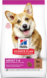 Produktbild von Hill's Science Plan Adult 1-6 Small & Mini Lamm & Reis - 6 kg