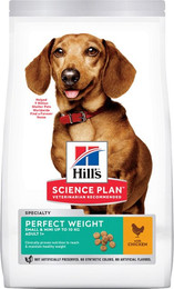 Produktbild von Hill's Science Plan Adult 1+ Perfect Weight Small & Mini mit Huhn - 2 x 6 kg
