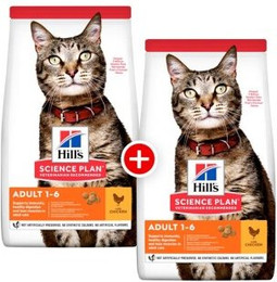 Produktbild von Hill's Science Plan Adult Huhn Katzenfutter - 2 x 10 kg