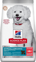 Produktbild von Hill's Science Plan Adult Hypoallergenic Small & Mini mit Lachs - 6 kg