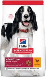 Produktbild von Hill's Science Plan Adult Medium Huhn - 2 x 14 kg