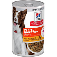 Produktbild von Hill's Science Plan Adult Perfect Digestion mit Huhn - 24 x 363 g