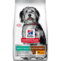 Produktbild von Hill's Science Plan Adult Perfect Weight Active Mobility Medium mit Huhn - 12 kg