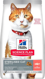 Produktbild von Hill's Science Plan Adult Sterilised Lachs - 3 kg