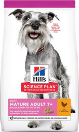 Produktbild von Hill's Science Plan Mature Adult 7+ Small & Mini Light mit Huhn - 2,5 kg