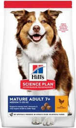 Produktbild von Hill's Science Plan Mature Adult Medium Hundefutter mit Lamm & Reis - 2 x 14 kg