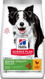 Produktbild von Hill's Science Plan Mature Adult Senior Vitality 7+ Medium mit Huhn - 2,5 kg