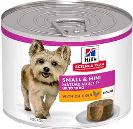 Produktbild von Hill's Science Plan Mature Small & Mini Mousse Huhn - 24 x 200 g