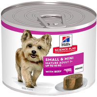 Produktbild von Hill's Science Plan Mature Small & Mini Mousse Rind - 12 x 200 g