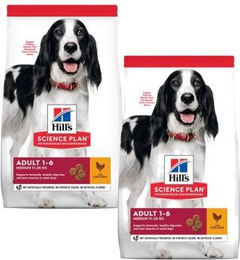 Hill's Science Plan Medium Adult Huhn - 2 x 14 kg – Bild 1 von 3