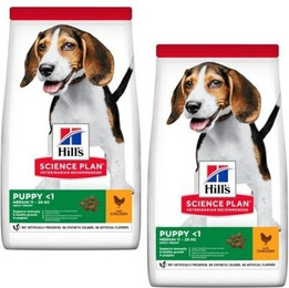 Produktbild von Hill's Science Plan Medium Welpenfutter mit DHA aus Fischöl und Huhn - 2 x 14 kg