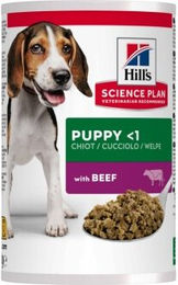 Hill's Science Plan Nassfutter Hund Welpe Rind - 12 x 370 g – Bild 1 von 3