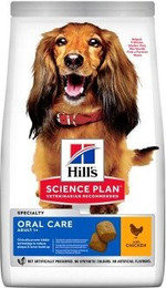 Produktbild von Hill's Science Plan Oral Care Adult mit Huhn - 2 x 12 kg