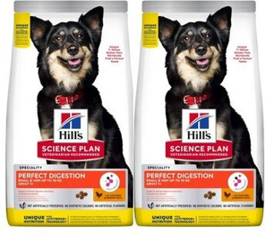 Produktbild von Hill's Science Plan Perfect Digestion Adult Small & Mini mit Huhn - 2 x 6 kg