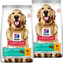Produktbild von Hill's SCIENCE PLAN Perfect Weight Adult Huhn - 2 x 12 kg