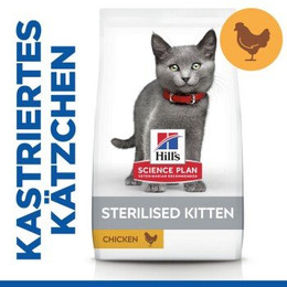 Produktbild von Hill's Science Plan Sterilised Kitten Huhn - 10 kg