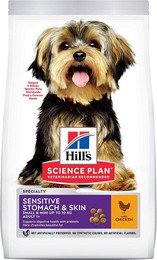 Produktbild von Hill's Science Sensitive & Skin für kleine Hunde - 1,5 kg