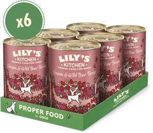 Produktbild von Hirsch & Wildschwein Terrine (6 x 400g) | Lily's Kitchen