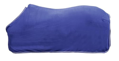 HKM Abschwitzdecke Dunkelblau/Silber Größe 105 – Bild 1 von 5