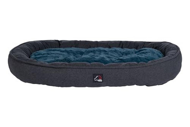 Produktbild von HKM ANAM Cara Hundebett Dunkelblau/Petrol L