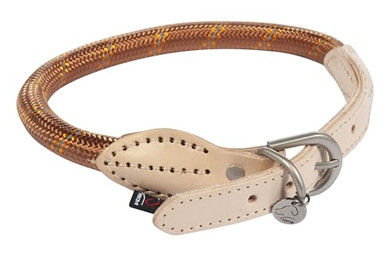 Produktbild von HKM ANAM Cara Hundehalsband Cognac S