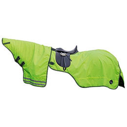 HKM Ausreitdecke mit abnehmbarem Halsteil Neon Gelb – Bild 1 von 8