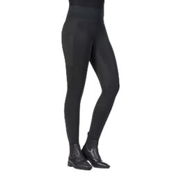 HKM Cosy Style Silikon Vollbesatz Reitleggings Winter Kinder – Bild 1 von 3