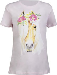 HKM Flower Horse TShirt Kinder – Bild 1 von 2
