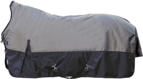 Produktbild von HKM High-Neck-Decke Edmonton 1680D 300g grau/schwarz