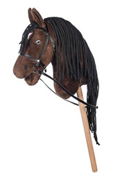 Produktbild von HKM Hobby Horse Stern Steckenpferd braun/weiß