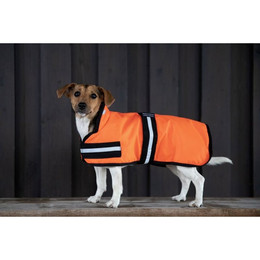 Produktbild von HKM Hundemantel Reflex Orange Rückenlänge 35cm