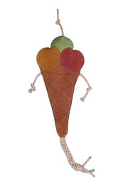 HKM Ice Cream Pferdespielzeug Orange – Bild 1 von 2