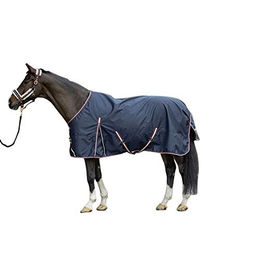 HKM Outdoordecke Kombi 0g + 100g Liner + 300g Liner dunkelblau – Bild 1 von 3