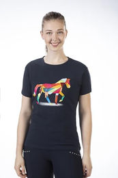 HKM T Shirt Colourful Horse – Bild 1 von 3